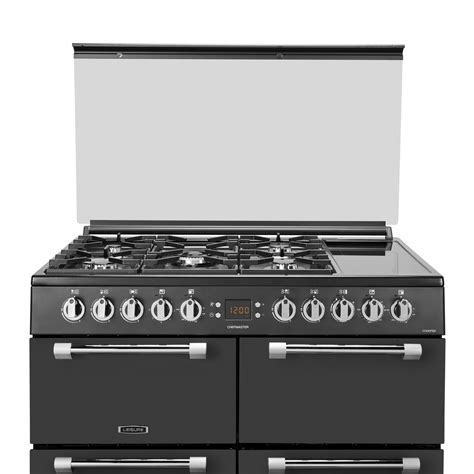 gas range cooker 100cm with glass lid
